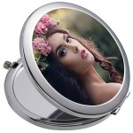 Ocadeau miroir rond avec photo