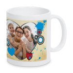 Ocadeau mug abstrait coeur photo