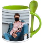 Ocadeau mug cuillre vert photo