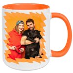 Ocadeau mug orange personnalisé Ocadeau mug orange personnalisé