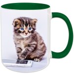 Ocadeau mug vert foncé personnalisé Ocadeau mug vert foncé personnalisé
