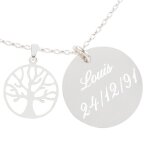 Ocadeau pendentif arbre de vie gravé Ocadeau pendentif arbre de vie gravé