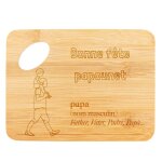 Ocadeau petite planche à découper papa Ocadeau petite planche à découper papa