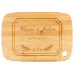 Ocadeau planche cuisine bois amour