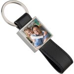 Ocadeau porte cl cuir long carr