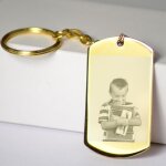Ocadeau porte cl dor grav photo