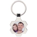 Ocadeau porte clé rond bordure Ocadeau porte clé rond bordure
