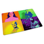 Ocadeau sous main personnalisé pop art Ocadeau sous main personnalisé pop art