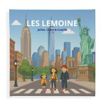 Ocadeau tableau famille  new york