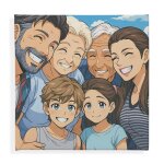Ocadeau tableau personnalis manga japonais