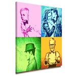 Ocadeau tableau pop art 4 photos