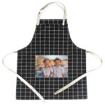 Ocadeau tablier noir  carreaux