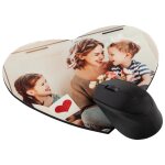 Ocadeau tapis souris coeur photo