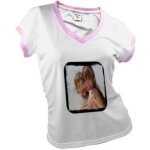 Ocadeau tee shirt femme rose photo