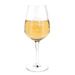 Ocadeau verre vin blanc design c?ur Ocadeau verre vin blanc design c?ur