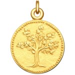 Manufacture mayaud mdaille arbre de vie perl plaqu or