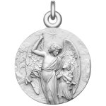 Manufacture mayaud mdaille bapteme ange gardien argent