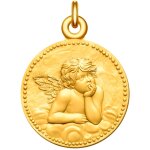 Manufacture mayaud mdaille bapteme ange raphael plaqu or