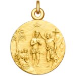 Manufacture mayaud mdaille bapteme plaqu or