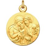 Manufacture mayaud m�daille bapteme sainte famille plaqu� or