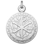 Manufacture mayaud mdaille chrisme (argent)