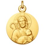 Manufacture mayaud mdaille christ jsus est mon berger (plaqu or)