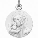 Manufacture mayaud mdaille madone de botticelli (argent)