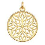 Manufacture mayaud m�daille rosace saint - andr� de bordeaux d'exception en or jaune