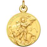 Manufacture mayaud m�daille saint - georges - plaqu� or