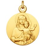Manufacture mayaud mdaille vierge  l'enfant bnissant