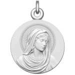 Manufacture mayaud mdaille vierge luminosa - argent