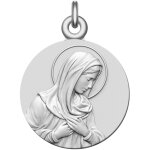 Manufacture mayaud mdaille la vierge marie - argent