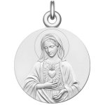 Manufacture mayaud mdaille vierge marie au coeur argent