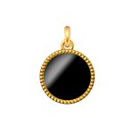 Manufacture mayaud pendentif le noir en or jaune