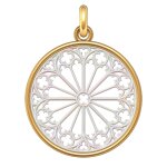 Manufacture mayaud rosace cath�drale de metz (or & nacre)