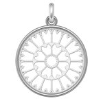 Manufacture mayaud rosace cath�drale st - etienne de toulouse (argent & nacre) d'exception