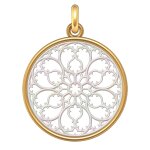 Manufacture mayaud rosace cath�drale st - jean de lyon (or & nacre)