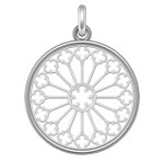 Manufacture mayaud rosace cathdrale st - maurice d'angers (argent & nacre) d'exception