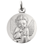 Martineau mdaille ange  la bougie argent