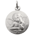 Martineau mdaille ange raphal satine argent