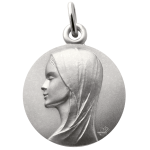 Martineau mdaille vierge admirabilis en argent
