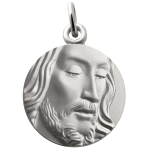 Martineau mdaille visage du christ argent