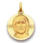 Mdaille becker christ byzantin