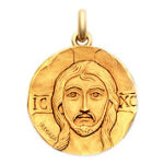 Mdaille becker christ pantocrator