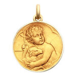 M�daille becker enfant j�sus