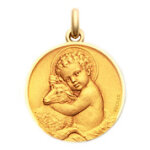 M�daille becker enfant j�sus