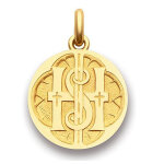 Mdaille becker monogramme du christ