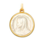 M�daille becker regina en nacre
