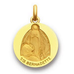 M�daille becker sainte bernadette extase
