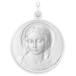 Mdaille becker vierge amabilis en argent